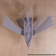 Tradesman-Fish-Ship-Spelljammer-Airship-3d-Printed-Model-Top.jpg Миниатюра "Рыбный корабль торговца" Spelljammer из DnD