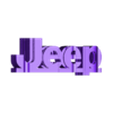 Jeep Wrangler 4 Door Off Road - Jeep.stl Jeep 4 Door Pack