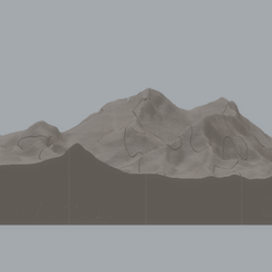 skyline.PNG -Datei Mount Everest 3d Puzzle herunterladen • 3D-druckbare Vorlage, francymosca03