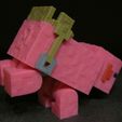 Minecraft-Pig-2.jpg Minecraft Pig (Easy print and Easy Assembly)