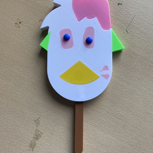 Chica popsicle 3D model