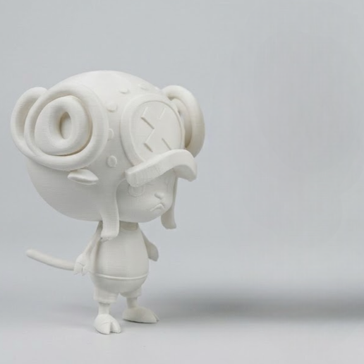 207-2-Copy.png 菜刀半身像 3D 打印模型 207