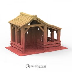 1000X1000-Gracewindale-smallstables.jpg STL file Small Stable・3D print model to download