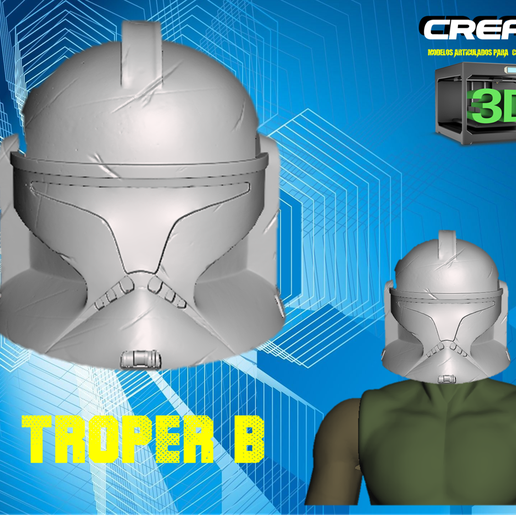 TROPER HEAD B 3D model