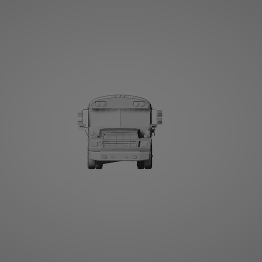 🏫 School Bus – 3D Printable Classic American Bus Model・ STL File for 3D ...