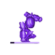 Pose35Nephilim.stl Cyberpunk Robots x6