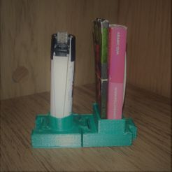 IMG_20230101_204635.jpg STL file Clipper Holder + Pipe Holder HIGH TRAIN・3D printable model to download