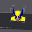 Wolverine_Bust.png Wolverine Re-Sculpt - Multicolor Print profile