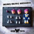 vegeta_ultra_ego_ez3dtoys_final_image_015.jpg Archivo STL Vegeta Ultra Ego, Articulate Action Toy - NO support needed・Modelo de impresora 3D para descargar