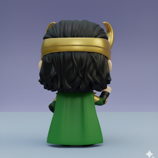 Maglietta Ufficiale Marvel Loki 'Kawaii Lokilicious' Per Bambino - Colore Grigio