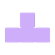 Pieza I- lila Tetris 3D.stl Vertical Tetris