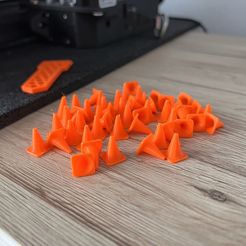 IMG_7964.jpeg Free STL file Small Traffic Cone・Design to download and 3D print
