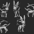 sylveon-cults-2.jpg STL file Pokemon - All Eeveelutions・3D printer model to download