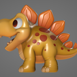 dino-stego-1.png Baby Stegosaurus - Animated STL