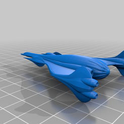 Traga_high_poly.png Бесплатный STL файл Minbari - Traga・3D-печатный объект для загрузки