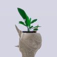 hannya-pot-a2.jpg VASE POT mask WOMAN ONI TRIBAL HANNYA 2 MEME FOR ENDER 3