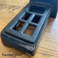Painted-print.jpg FB RX7 Console Centrale Panneau de Commutation de Fenêtre