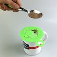 Selfcad lion.JPG Free STL file Lion Coffee Stencil・Object to download and to 3D print