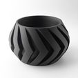 misprint-8771.jpg The Manse Planter Pot with Drainage | Modern and Unique Home Decor for Plants and Succulents  | STL File