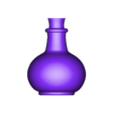 bottlewithhole06.stl Magic potion bottle #6