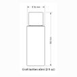 bottle.jpg 3D file Scissor Paint Rack (Apple Barrel)・3D print design to download