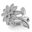 247_Render_CG-1_luxury-1_-White-Reflective_luxury-1_Platinum_Luxury-1_Diamond.jpg STL file Flower ring・3D print object to download