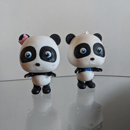 🎲 Kiki and Miumiu (babybus) v2・ 3D File for ・Cults