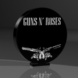 TAS guns n' roses lamp