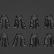 M3-legs.jpg Fichier 3D CORPS, TORSES ET JAMBES D'ARMURES ÉLECTRIQUES DE TROISIÈME GÉNÉRATION・Modèle pour imprimante 3D à télécharger