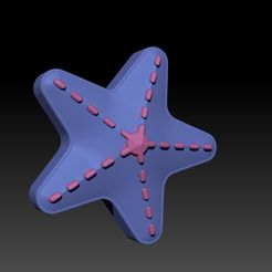starfish.jpg Файл STL Starfish - MOLD BATH BOMB, SOLID SHAMPOO・Шаблон для загрузки и 3D-печати