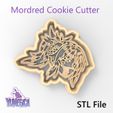 fate_mordred_front.jpg Mordred from “Fate/Grand Order” Cookie Cutter - STL file
