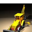 cat 23.png Backhoe loader - heavy machinery