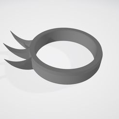 Bear-Claw-Ring.jpg STL-Datei Bärenklaue Kakute Ring・3D-druckbares Design zum Herunterladen
