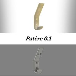Patere-Titrée000.jpg Double Coat hook 0.1