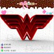 74-wonder-woman-logo-Mujer-Maravilla-8cm.jpg combo cutter x2 Wonder Woman - Wonder Woman x2 cookie cutter