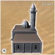 5.jpg Eastern Arab Mosque with domed minaret and annex (16) - Medieval Modern Oriental Desert Old Archaic East 28mm 15mm RPG