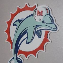 miami-90s.jpg 1997 - 2012 Miami Dolphin's Logo Wall Plaque