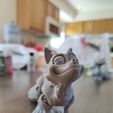 Renard mignon de Flexi Print-in-Place