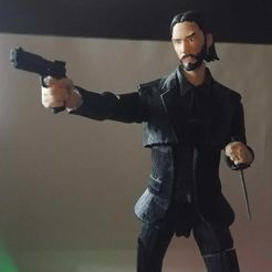 1.jpeg JHON WICK FULLY ARTICULATED  ACTION FIGURE  BUILDING KIT 1/10 SCALE