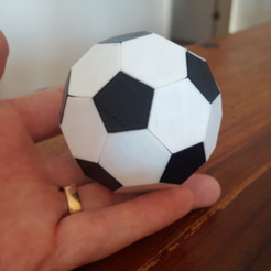 Capture d’écran 2018-07-26 à 14.35.23.png Бесплатный STL файл Soccer ball (Truncated icosahedron) assembly・Дизайн 3D-принтера для скачивания