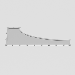 Combat Gauge.png Archivo STL Cola de Dragón (9" Wargaming Combat Gauge)・Objeto imprimible en 3D para descargar