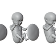 Ninth_Month_Matcap_01.png Month 9 Human embryonic (baby stages)
