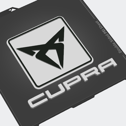 Seat Cupra Leon Logo Amblem For Car Text and C Logo
