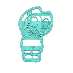 Bendy 3 Cookie Cutter.jpg STL file BENDY COOKIE CUTTER, BENDY AND THE INK MACHINE COOKIE CUTTER, COOKIE CUTTER, FONDANT CUTTER・3D printer model to download