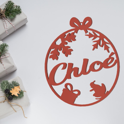 Boule-de-noël-Chloé1.png Christmas bauble - Chloé