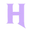 H.stl Letters and Numbers CONAN THE BARBARIAN | Logo