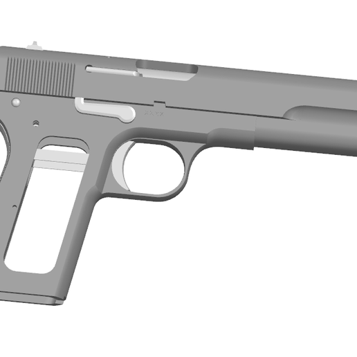 browning FN1903 Detailed Model