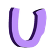 U.stl Letters and Numbers GREMLINS | Logo