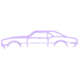 Chevrolet Camaro 1968.stl Camaro Multipack Silhouette Wall Art