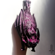lila_L.png Chauve-souris gargouille suspendue
